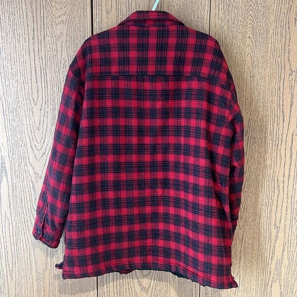 Cherokee Red and Black Heavy Shacket Size XL - Picture 3 of 15